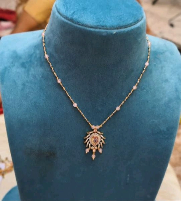Real Czs With Victorian Pendent - 