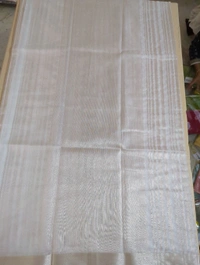 Tissue Lines - white with silver lines