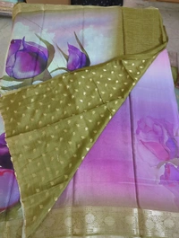 Pure Chiffon Digital Print - Gray