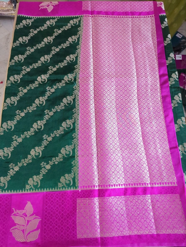 Raw Mango - green, Wave Parrots