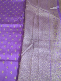 tusser georgette - Violet