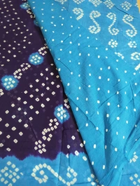PURE COTTON NOOR BANDHAR - Navy Blue