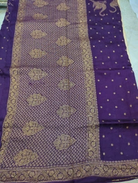 trusser georgette - Purple
