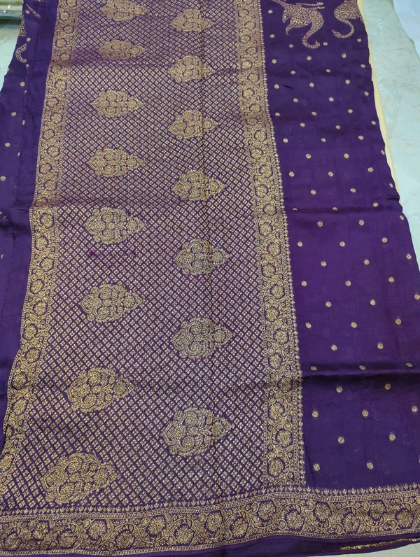 trusser georgette - Purple