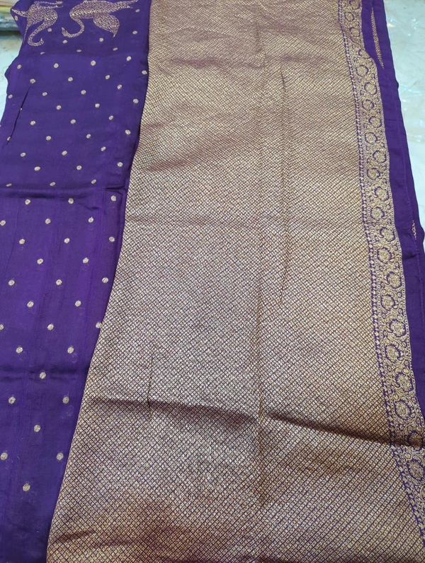 trusser georgette - Purple