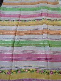 Pure Chiffon Handwork - Blush Pink 1