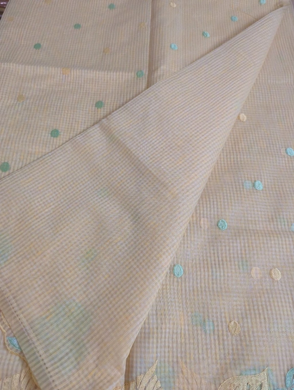 Cotton Doria Leaf Cut Work - Salomie 2