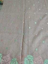 Cotton Doria Leaf Cut Work - Sundown 7