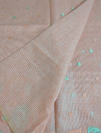 Cotton Doria Leaf Cut Work - Your Pink 10