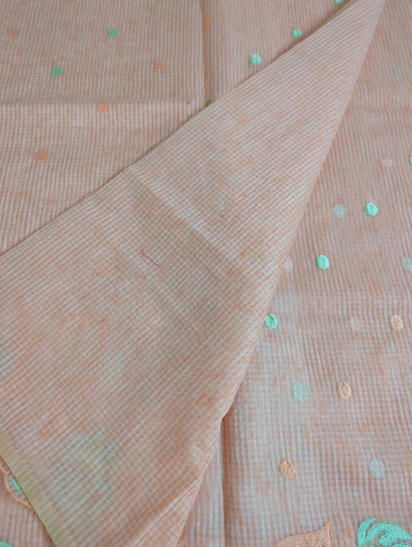 Cotton Doria Leaf Cut Work - Your Pink 10
