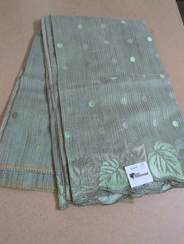 Cotton Doria Leaf Cut Work - Sinbad 11