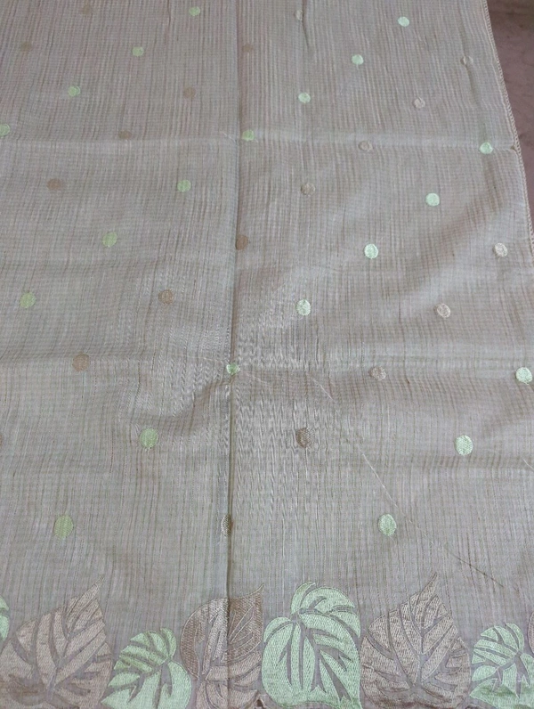 Cotton Doria Leaf Cut Work - Sinbad 11