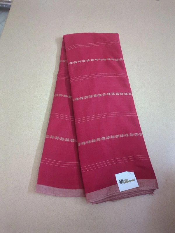 Pure Handloom Narayanapet  - Red