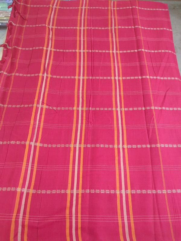 Pure Handloom Narayanapet  - Red