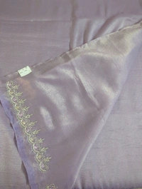Pure Crush Muggam Silk - Blue Chalk