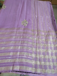 SOFT ORGANZA WORK - Mauve