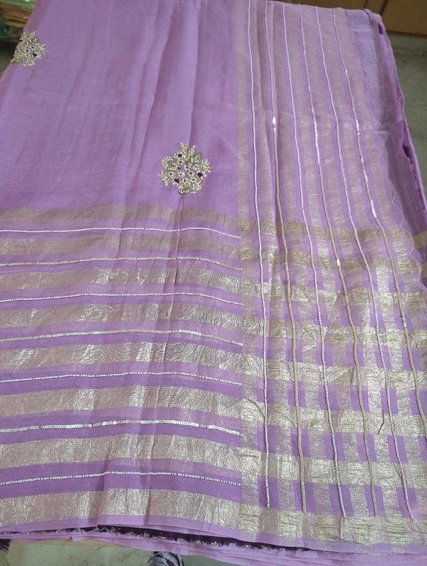 SOFT ORGANZA WORK - Mauve