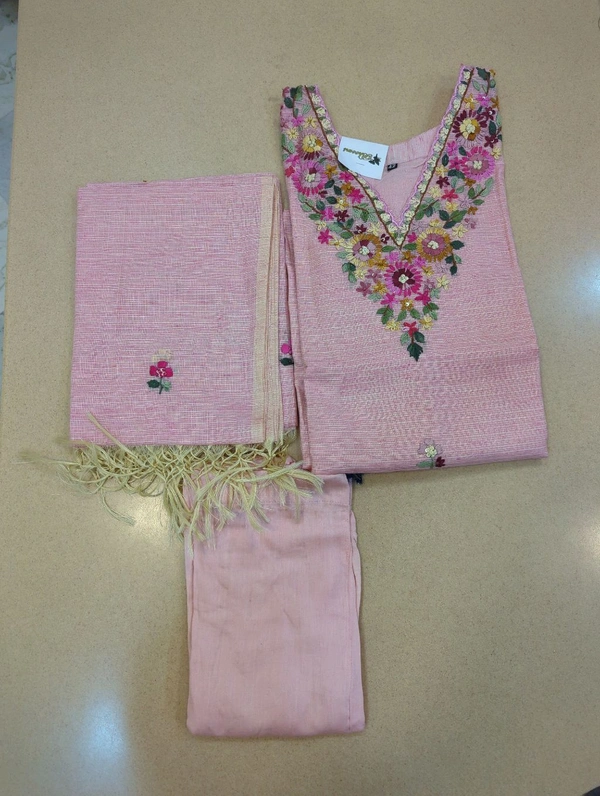 Soft Kota With Hand Work - 44