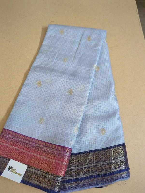 Pure Dola Checks - light blue