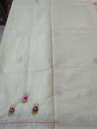 Kota Checks Handwork - Snowy Mint