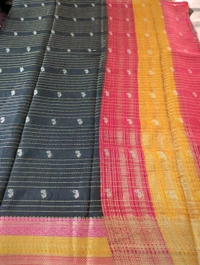 Pure Dola Kanchi Boarder - Black