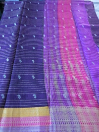 Pure Dola Kanchi Boarder - Pigment Indigo