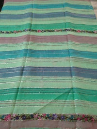 Pure Chiffon Handwork - Eastern Blue 4