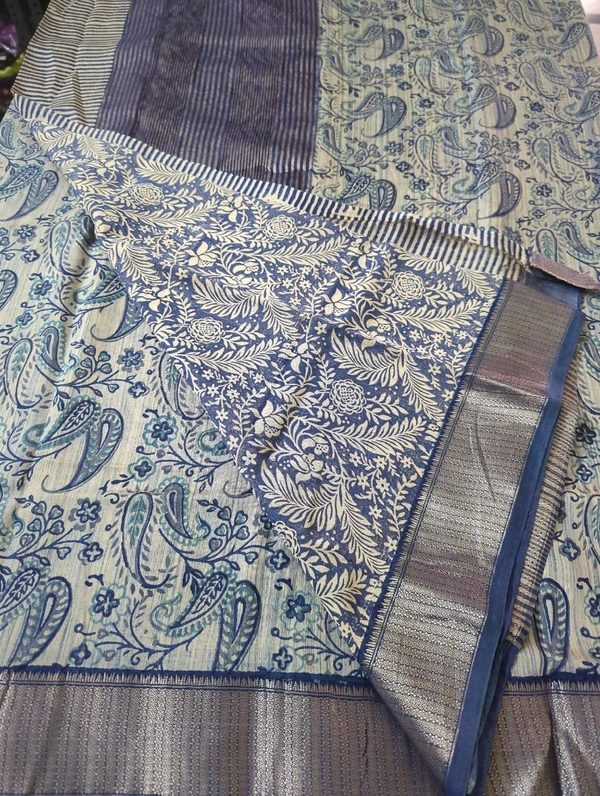 Soft Chiniya - Navy Blue
