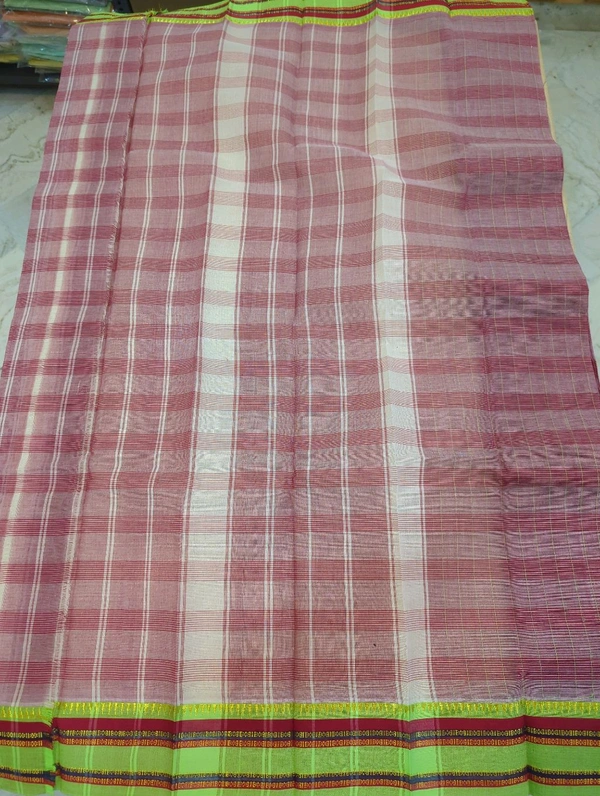 Narayanapet Pure Cotton  - Maroon