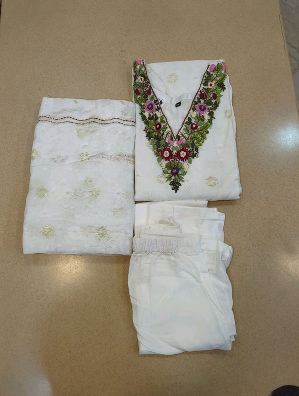 Jamdhani With Handwork  - 42