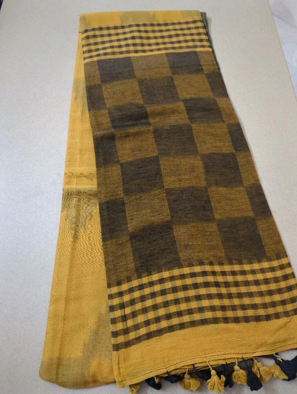 Handloom Cotton  - Web Orange