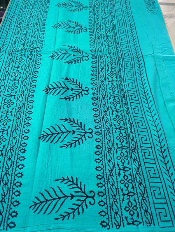 PURE MUL MUL COTTON  - Eastern Blue