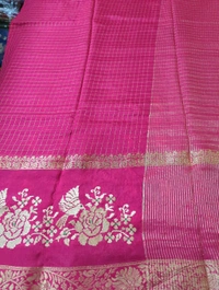 Dola Cheeks With Embroidery  - pink