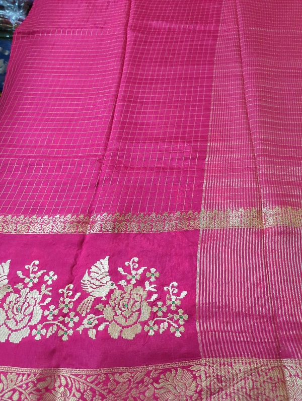 Dola Cheeks With Embroidery  - pink