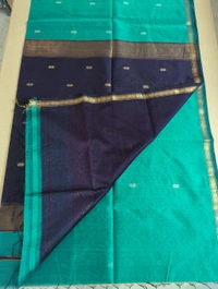 Pure Handloom Maheswari - lux green