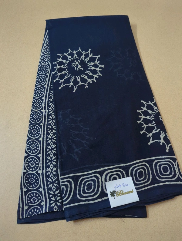 PURE MUL MUL COTTON - Navy Blue