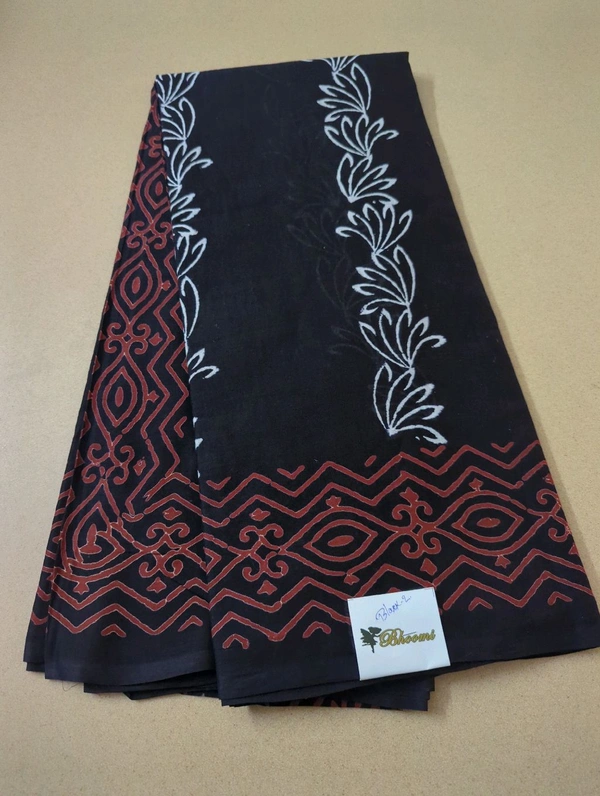 PURE MUL MUL BLOCK PRINT - Black 2