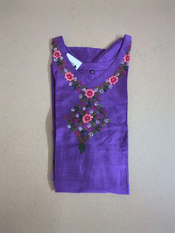 Soft Rawsilk With Handwork - 40