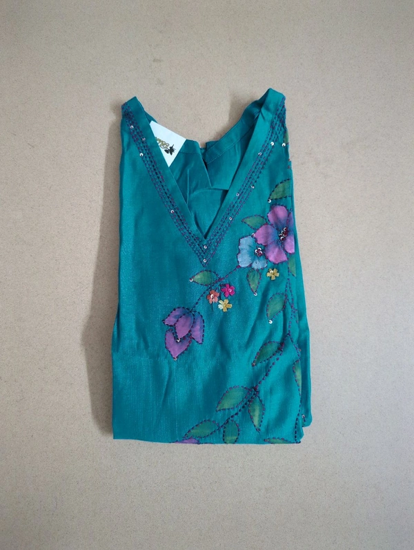 Soft Rawsilk With Hand Painted - 42