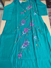Soft Rawsilk With Hand Painted - 44