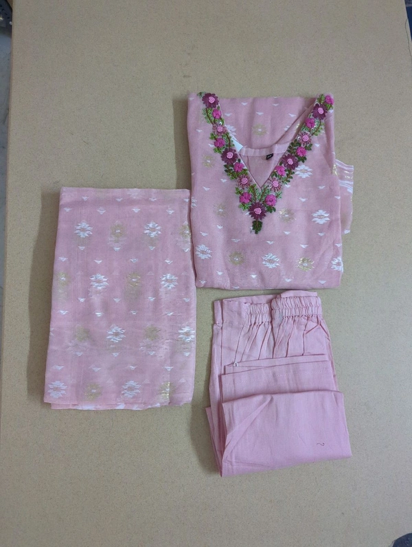 Jamdhani With Hand Work - 42