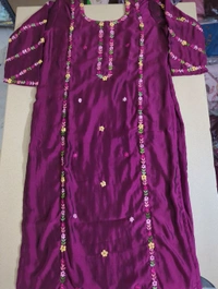 Muslin Chiffon Handwork - 40