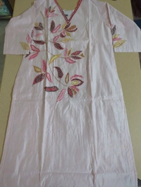 Butter Chanderi Handwork - 42
