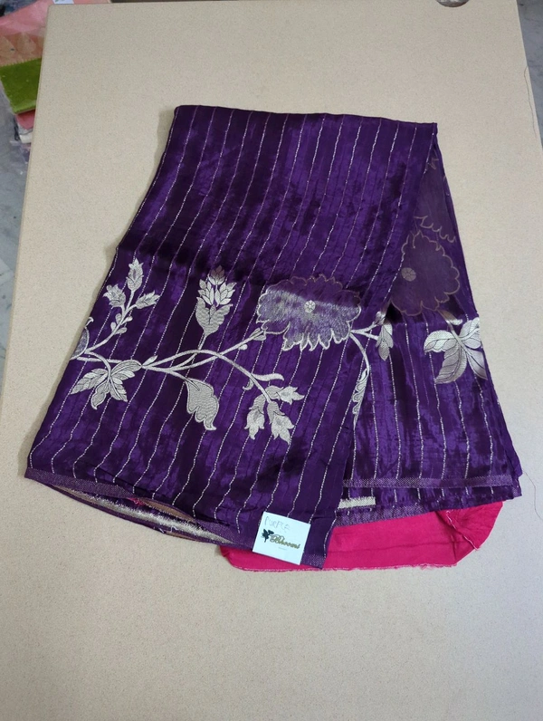 Pure Russian Crepe  - Purple, 12 Working Days