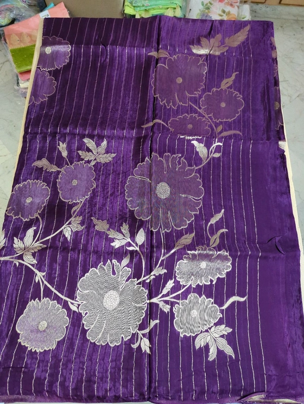 Pure Russian Crepe  - Purple, 12 Working Days