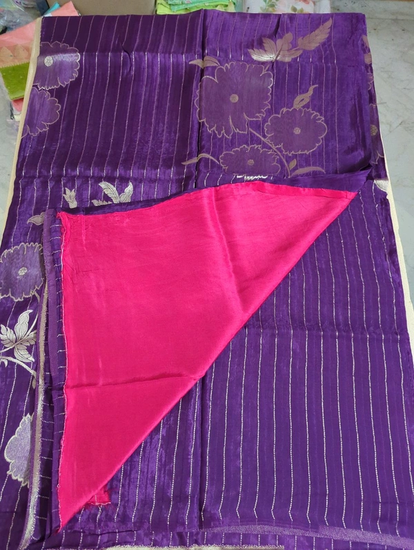 Pure Russian Crepe  - Purple, 12 Working Days