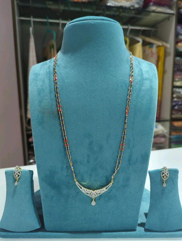 Diamond Replica Pendent Set - 10 Working Days, 24 Inches