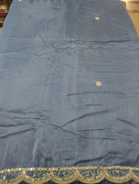 pure acho silk - Blue