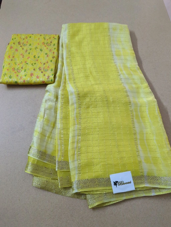 Pure Chinnon Checks - Yellow