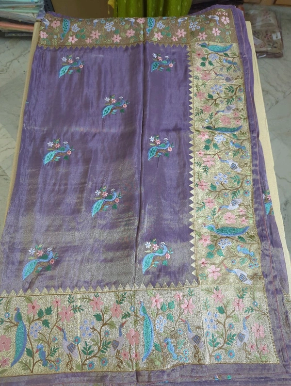 Pure Tissue Georgette  - violet